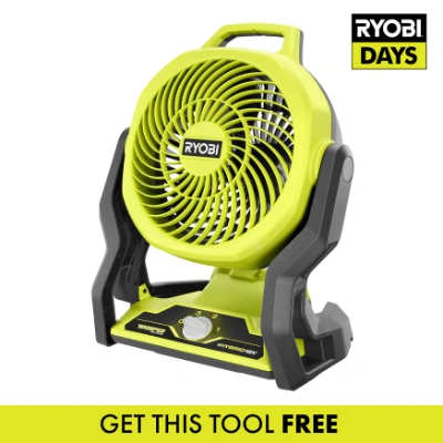 Image of 18V ONE+ HYBRID WHISPER SERIES 7.5" FAN