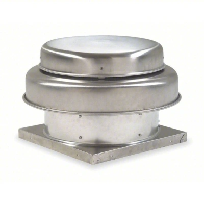 Image of DAYTON Axial Downblast Roof Exhaust Fan, 10 in Blade Dia., 4YC86