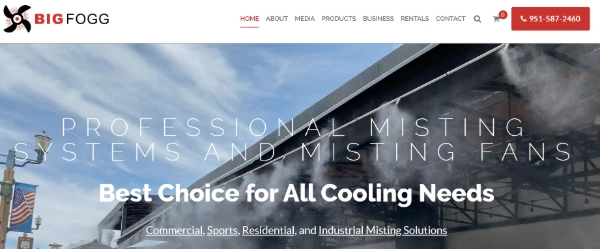 Big Fogg™ Official Website Capture