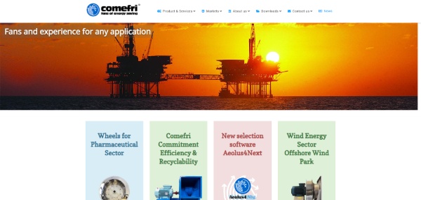 Comefri official website