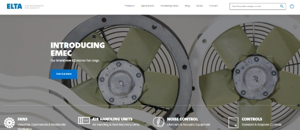 Capture of Elta's official website