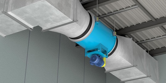 Inline centrifugal fan image